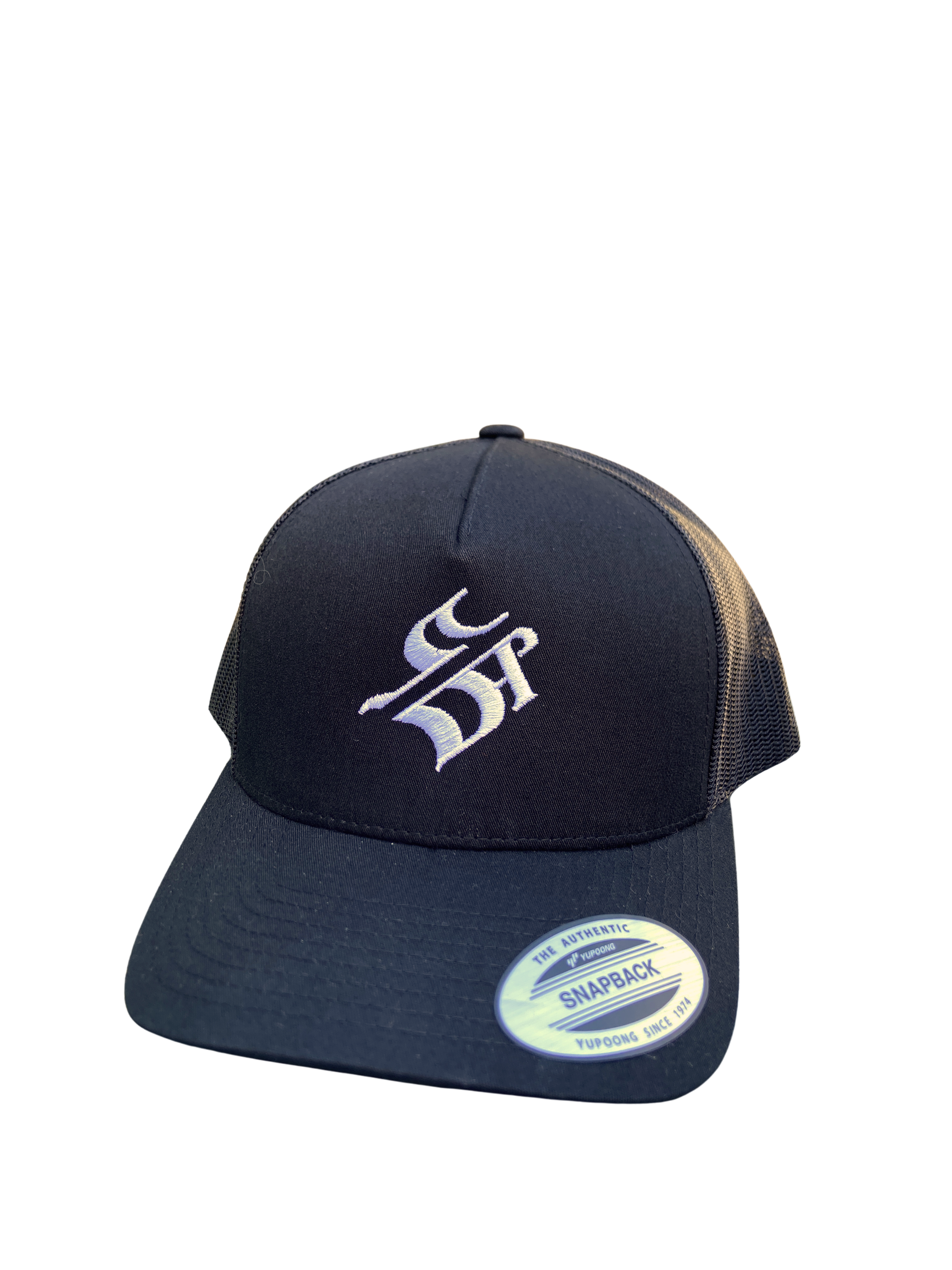 Casquette trucker retro noire