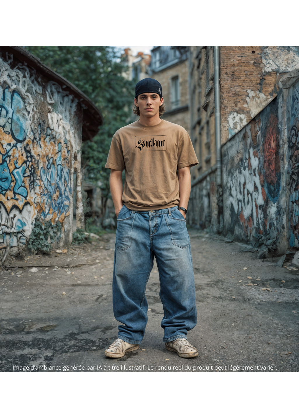 Core - T-shirt oversize à manches courtes Unisexe